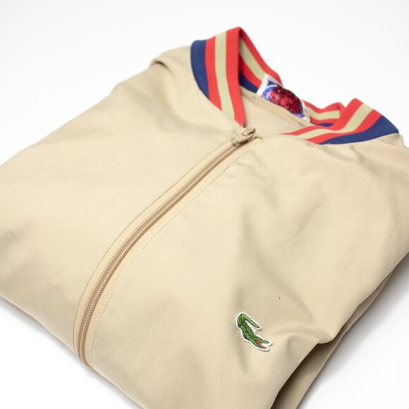 Vintage Izod Lacoste Men's Medium Sport Zipper Jacket - Picture 7 of 16